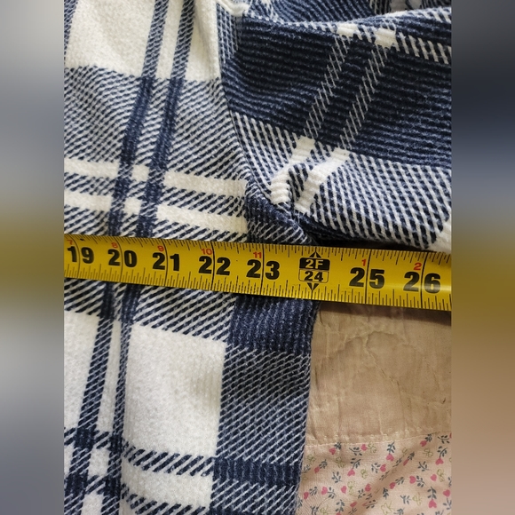 Carolina Colours Vintage Women's Plaid Button Up Shacket Size 2XL - Picture 9 of 11